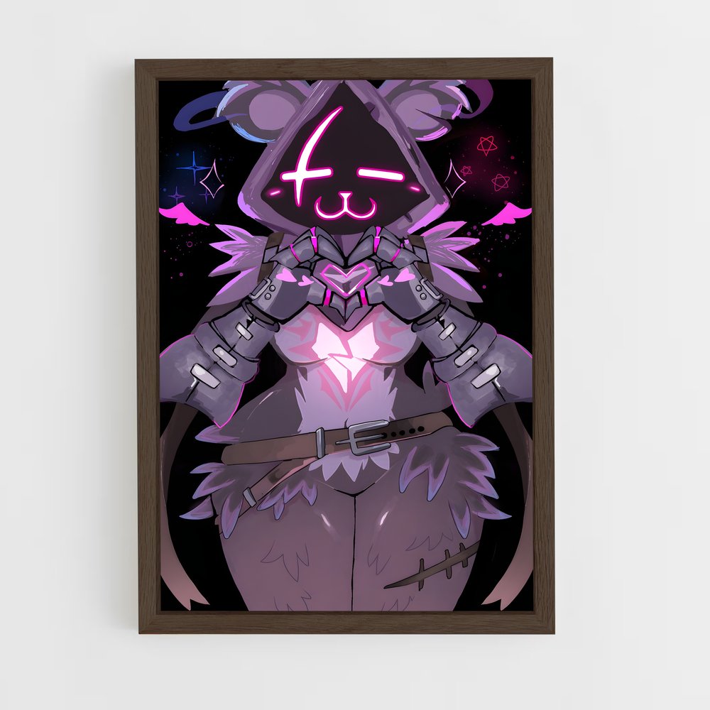Poster Raven en Lumière – affiche Fortnite (vue 5)